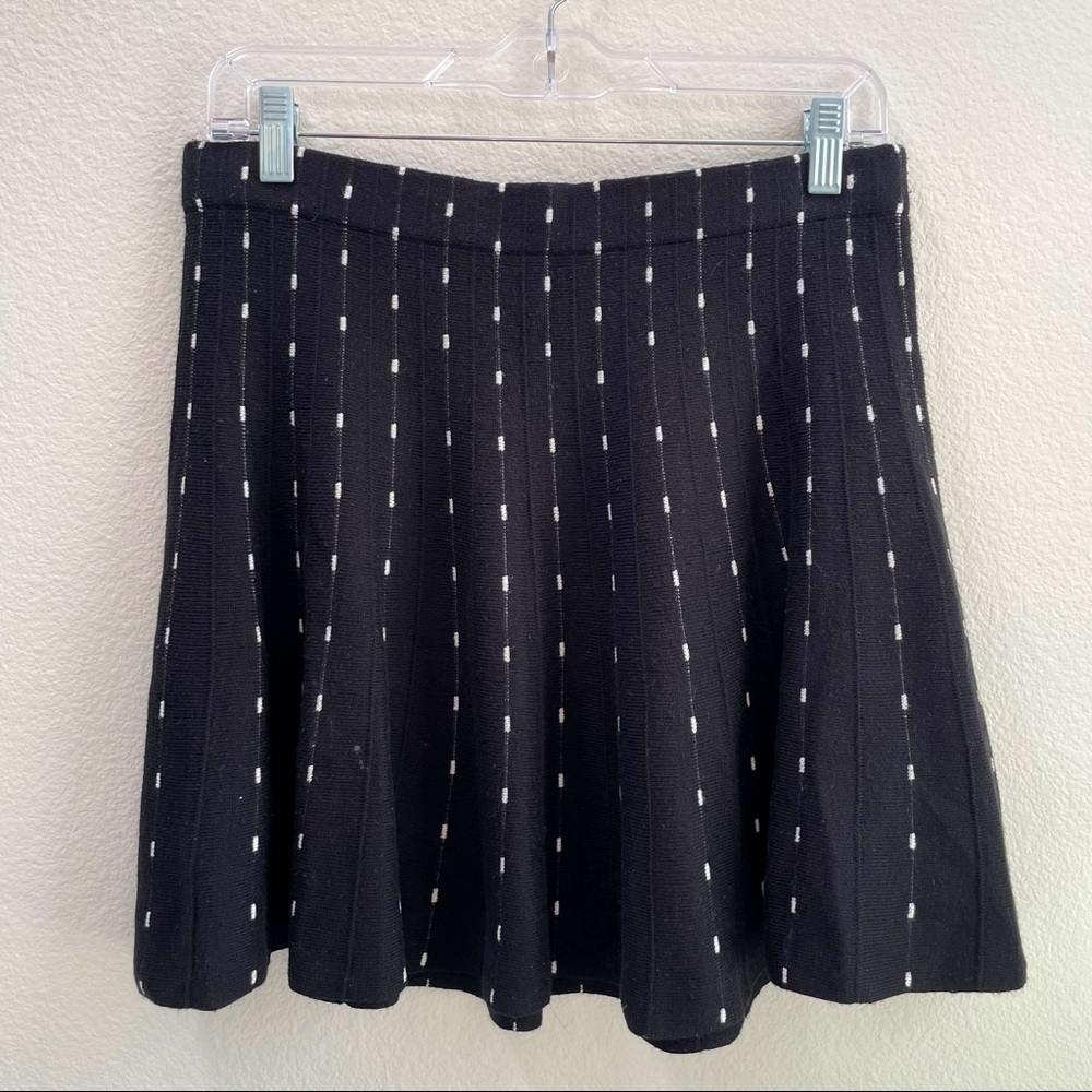 Swingy knit skater skirt